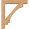 Ekena Millwork Imperial Block Smooth Bracket w/ Offset Brace, Western Red Cedar, 7 1/2"W x 40"D x 44"H BKT0806X40X44IMP05SWR - alternate 2